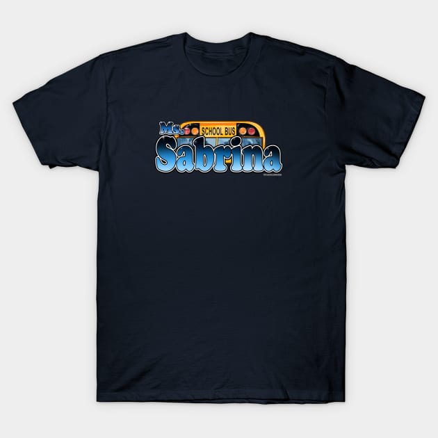 School Bus Driver Sabrina T-Shirt by SteveW50